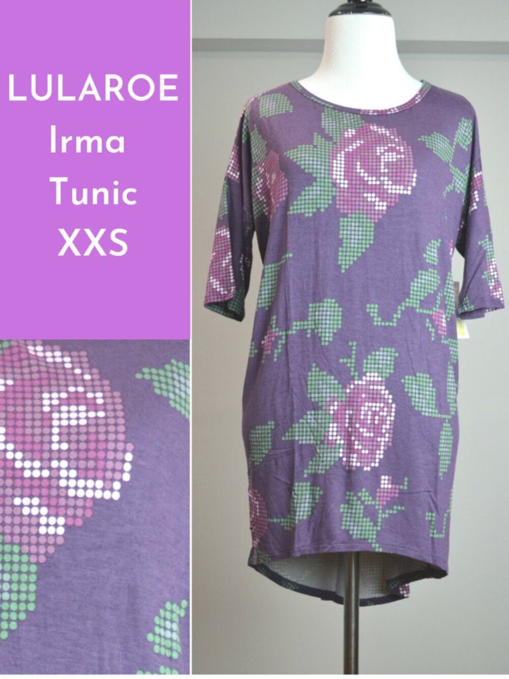 NWT XXS Floral Irma
